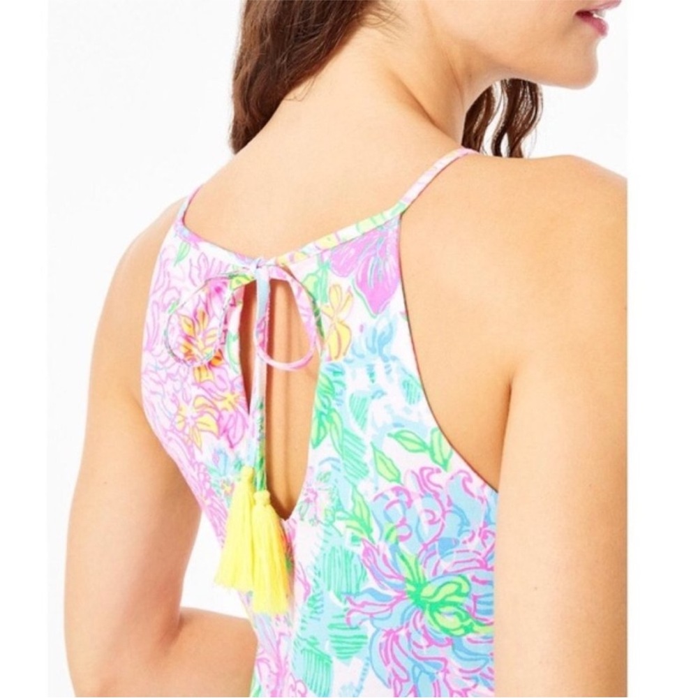 Lilly Pulitzer Margot Swing Dress SZ XS Multi Paradise Found Engineered - Picture 3 of 13